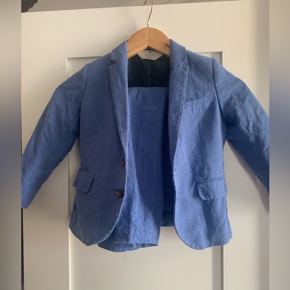 Blue H&M kids suit